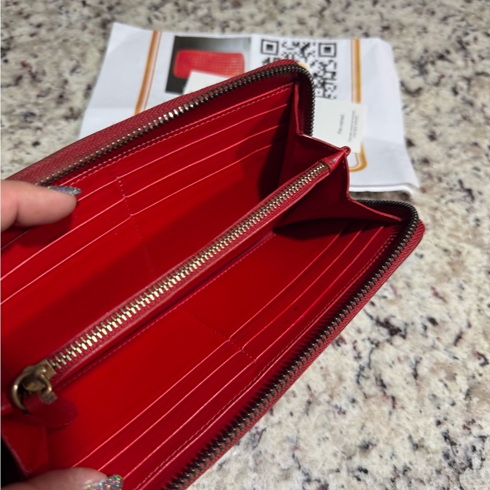Christian Louboutin studded Panettone wallet w COA - Picture 7 of 8